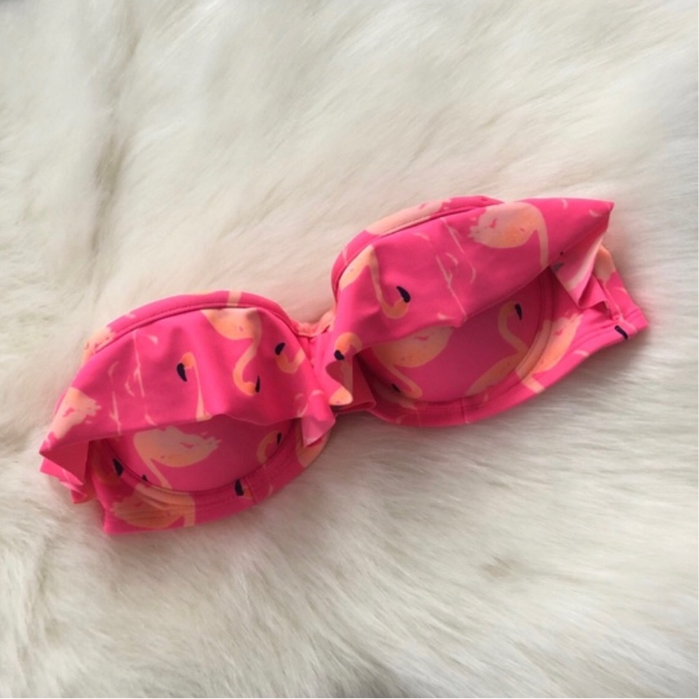 Pink Flamingo Bikini Top 36B